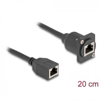 Delock Netzwerkverlängerungskabel RJ45 Buchse zu Buchse
