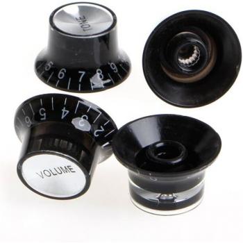2 Volume 2 Tone Knobs Guitar Control Cap