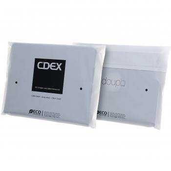 Housse Rotative doupi pour iPad 2 3 4, Coque de Protection Deluxe 360 Degrés Simili Cuir, Blanc