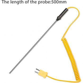 ThermoSense K‑Type Probe (50–1200 °C) with Durable Cable and Tools
