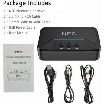 NFC Bluetooth 5.0 Receiver Transmitter for HiFi Music Streaming