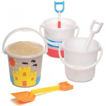 Design Your Own Beach Bucket & Spade Craft Kit