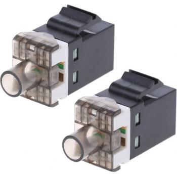 2Pcs CAT6 Network Module RJ45 Adapter