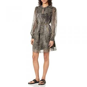 Morgane Elegance Vestido Guess Cinza