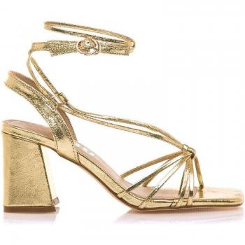 Sandalias de Mujer MTNG SANDALIAS DE TACON DE MUJER 52822 SANDALIAS DE TACON GOLD