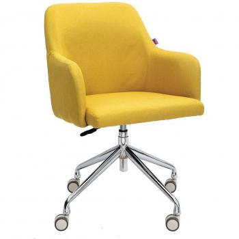 Girona Fabric Armchair with Castor and Glide Features