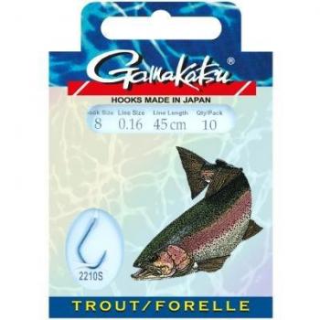 Gamakatsu Trout Hook LS-2210 45cm Blau