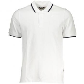 K-Way Men's Short Sleeve Polo Shirt with Contrast Details