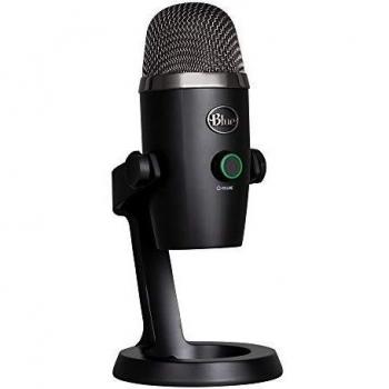 Microphone Blue Yeti Nano, Micro USB pour Enregistrement, Streaming, Gaming, Podcast, Micro Gaming Condensateur avec Effets Blue VO!CE, Micro PC & Mac, Cardioïde & Omni, Monitoring sans latence