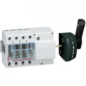 Vistop 4P 63A interrupteur avec commande latérale noire