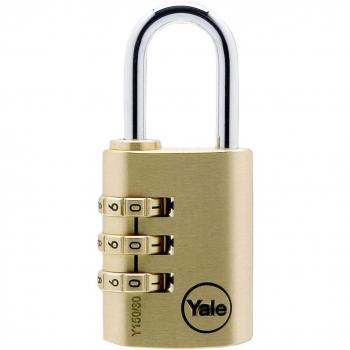 Candado combinación laton 30 mm YALE Y150/30/125/1