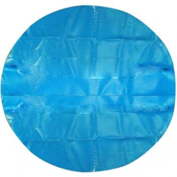 Tenture solaire pour piscine ronde, isolation thermique & anti-poussière