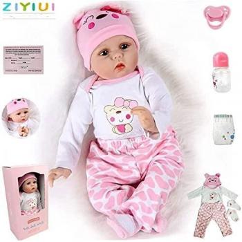 Bébé Reborn Silhouette 55 cm – Cadeau Noël
