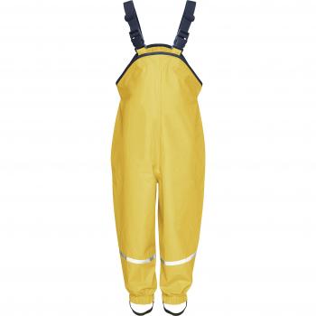 Pantalones de lluvia forrados amarillos 116 Playshoes