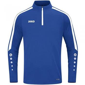 JAKO Herren Ziptop Sweatshirt Power Blau XXL