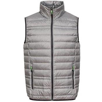 CMP Herren‑Daunen‑Weste – Grau/Antracite, Größe 48, Modell 3Z50547M