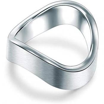 Stella Copenhagen Damen Band-Ring aus Edelstahl – Zeitlos Modell