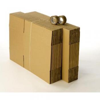 Kit complet pour le déménagement avec 40 cartons standard et 2 rouleaux d'adhésif offerts