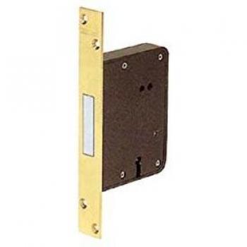 Cerradura de Puerta Lar 84/60 Latón Mate