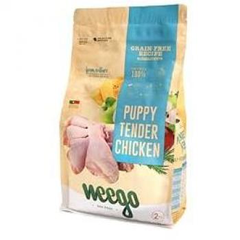 Weego MiniPoulet – Alimentation douce pour chiots, 2 kg