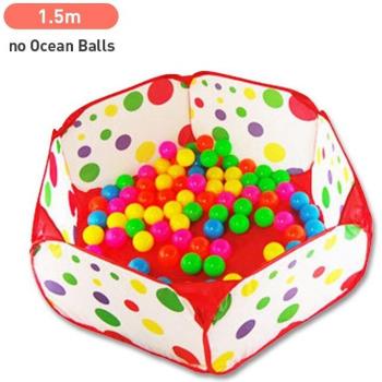 Foldable Playhouse with Basketball and Ball Pool