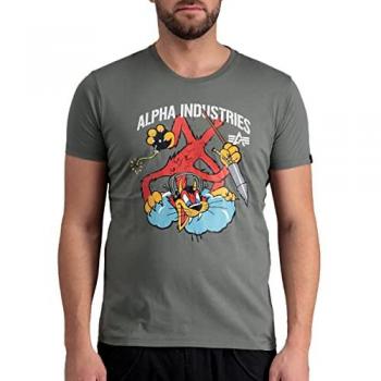 Fighter Squadron T Camiseta de Alpha Industries