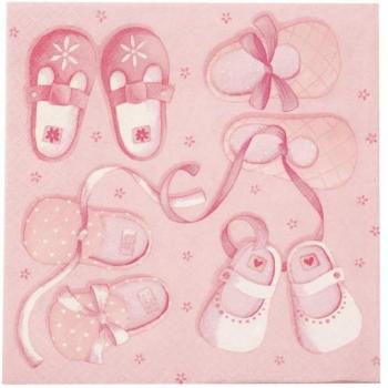 Ti-Flair Servietten für Schuhe (20 Stück) in Pink