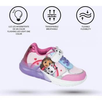 Rosa sportskor med LED Gabby's Dollhouse
