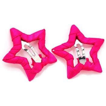 Pince à Cheveux Tissu Confort – 2 pailles pour enfants