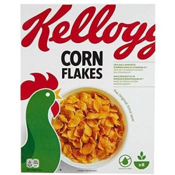 Kellogg's Corn Flakes Senior Cereali di Mais per Over 50, 250g