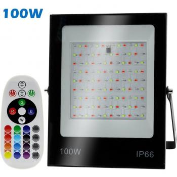 RGB LED Tuinverlichting met Afstandsbediening 50W