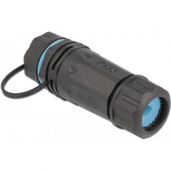 Delock RJ45 Cat.6A con Custodia Impermeabile
