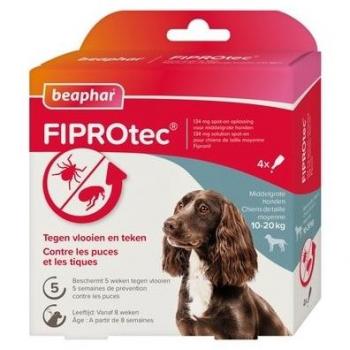 Antiparasitaire Fiprotec Chien 10-20 Kg Beaphar