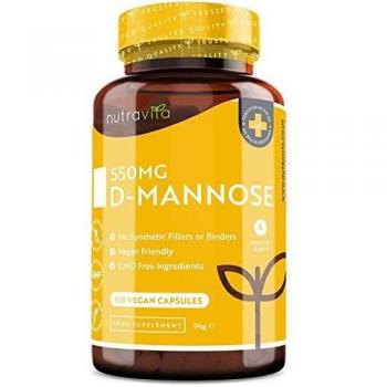 Mannosio 550 mg Premium – 120 Capsule Vegane