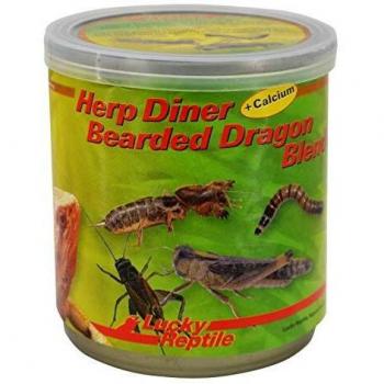 Krmná směs pro vousaté draky Lucky Reptile 70g