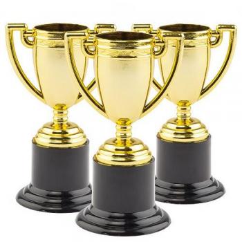 Gold Award Trophies (6 Pack)