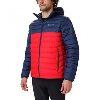 Chaqueta De Plumón Con Capucha Columbia Powder Lite, Hombre, Multicolor