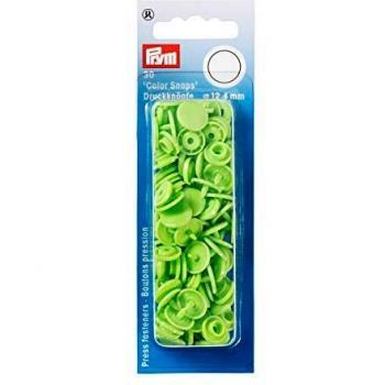 Apple Green Press Fasteners by Prym