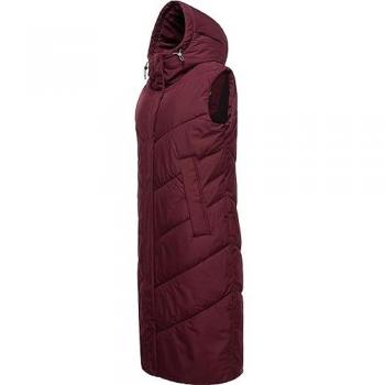 Ragwear Jacken Steppweste Suminka Vest – Damen, rot, 100 % Polyester, wasserdicht