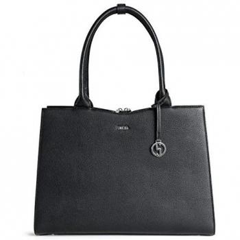 SOCHA SO-STRAIGHT-LINE-BLACK Designer Business Bag for Women