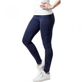 Urban Classics Women's Denim Jersey Leggings