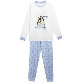 Ropa de dormir Cerda Bluey manga larga azul