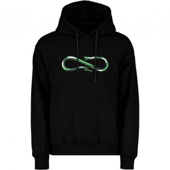Hoodie Homme avec Logo Steel Noir
