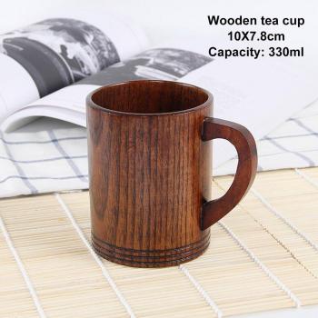 Tasse en Bois Naturel Artisanale