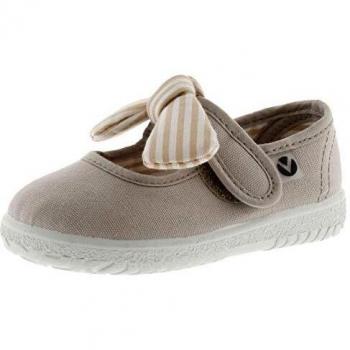 Victoria Mercedes Lona Beige com Laço de Riazes Modelo 105110