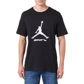 Jordan Sport Noir T‑shirt Dri‑Fit, manches courtes, coton