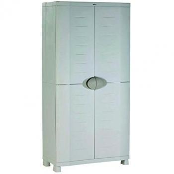 Armario de Resina Escobero Plastiken Beige 90cm