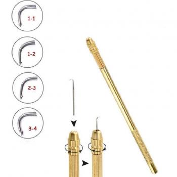 Agujas Mixtas para Tejer Pelucas