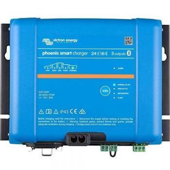 Chargeur Victron Phoenix Smart IP43 24V 16A (3 connecteurs)
