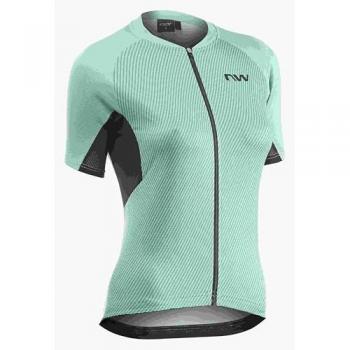 Maglia Ciclismo Northwave Force Evo Blu Donna